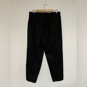 Everlane Black Tencel Way High Tapered Pants Size 12 Office Casual Classic
